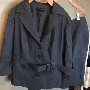 Matching jacket and skirt